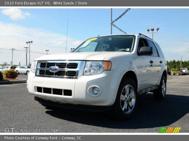 2010 Ford Escape XLT V6 in White Suede