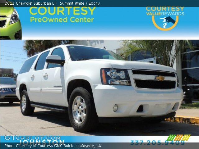 2012 Chevrolet Suburban LT in Summit White