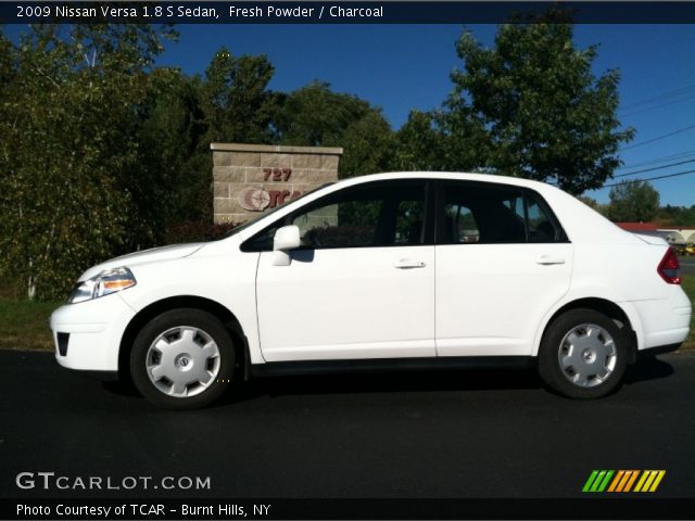 2009 Nissan Versa 1.8 S Sedan in Fresh Powder