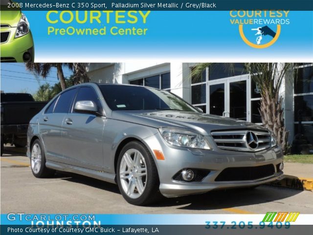 2008 Mercedes-Benz C 350 Sport in Palladium Silver Metallic
