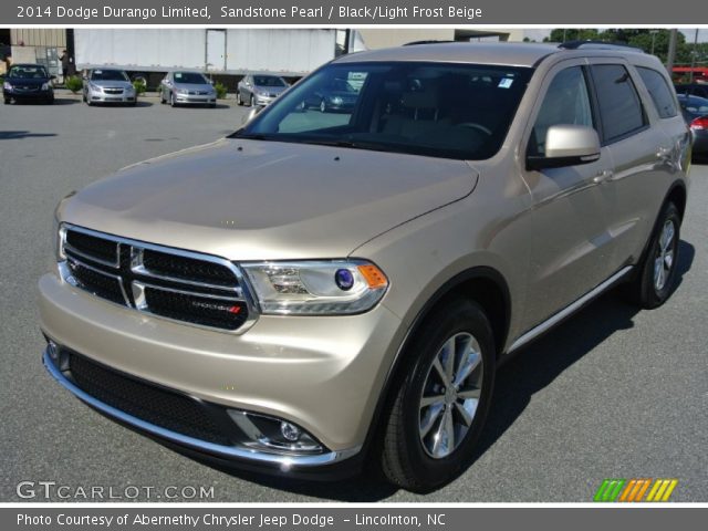 2014 Dodge Durango Limited in Sandstone Pearl