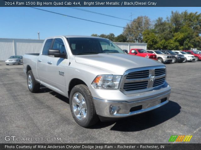 2014 Ram 1500 Big Horn Quad Cab 4x4 in Bright Silver Metallic