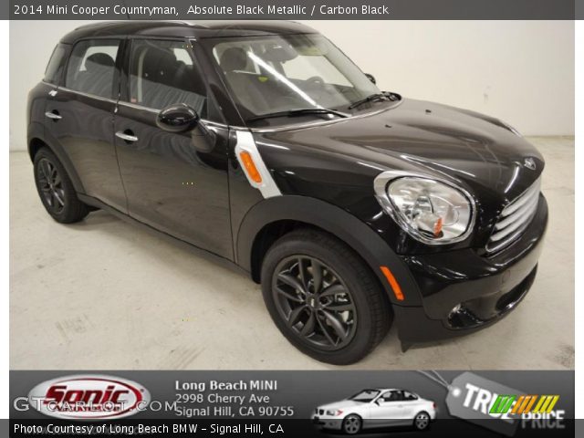 2014 Mini Cooper Countryman in Absolute Black Metallic
