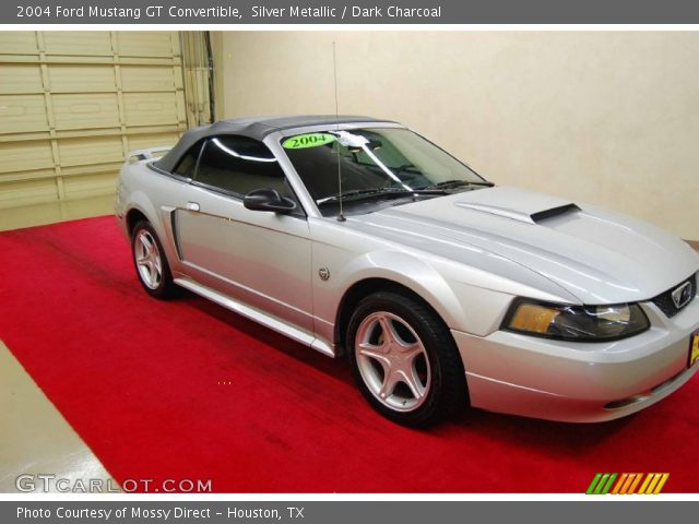 2004 Ford Mustang GT Convertible in Silver Metallic