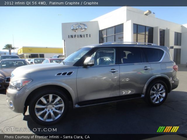 2012 Infiniti QX 56 4WD in Platinum Graphite