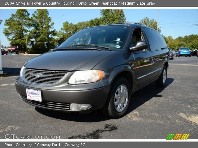 2004 Chrysler Town & Country Touring in Onyx Green Pearlcoat