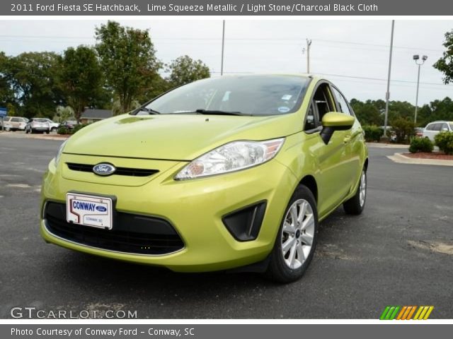 2011 Ford Fiesta SE Hatchback in Lime Squeeze Metallic
