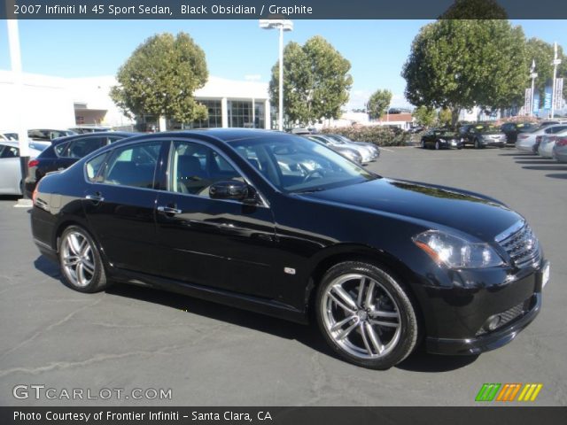 2007 Infiniti M 45 Sport Sedan in Black Obsidian
