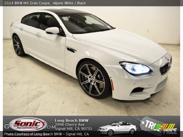 2014 BMW M6 Gran Coupe in Alpine White