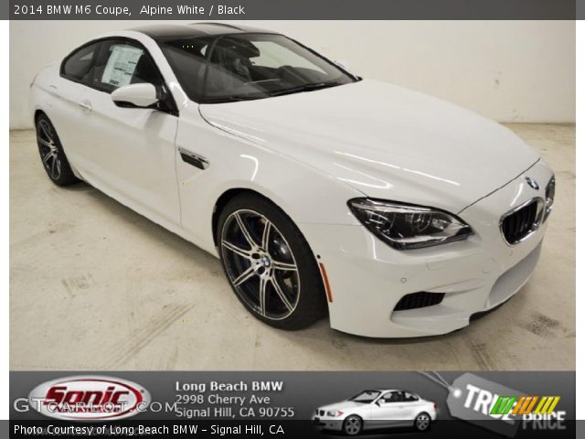 2014 BMW M6 Coupe in Alpine White