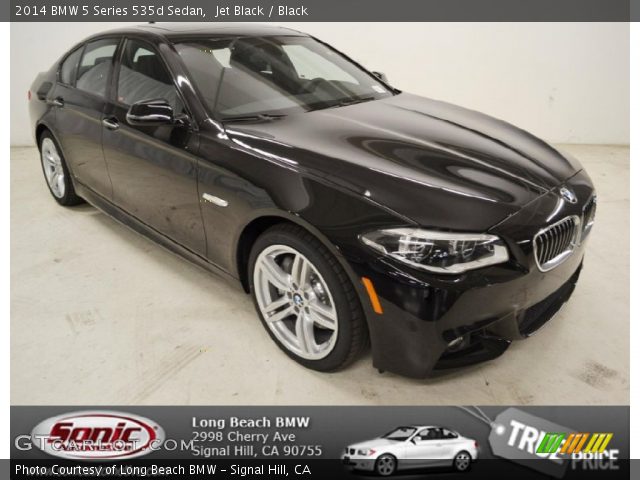 2014 BMW 5 Series 535d Sedan in Jet Black