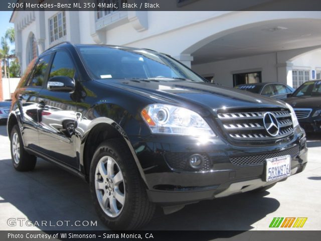 2006 Mercedes-Benz ML 350 4Matic in Black