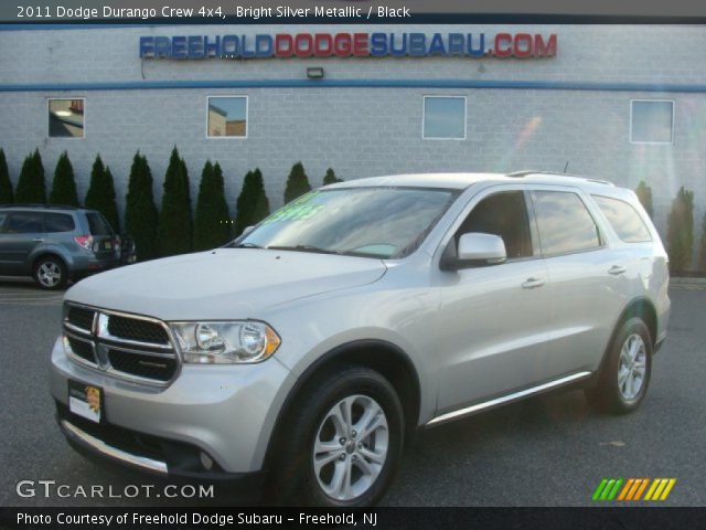 2011 Dodge Durango Crew 4x4 in Bright Silver Metallic