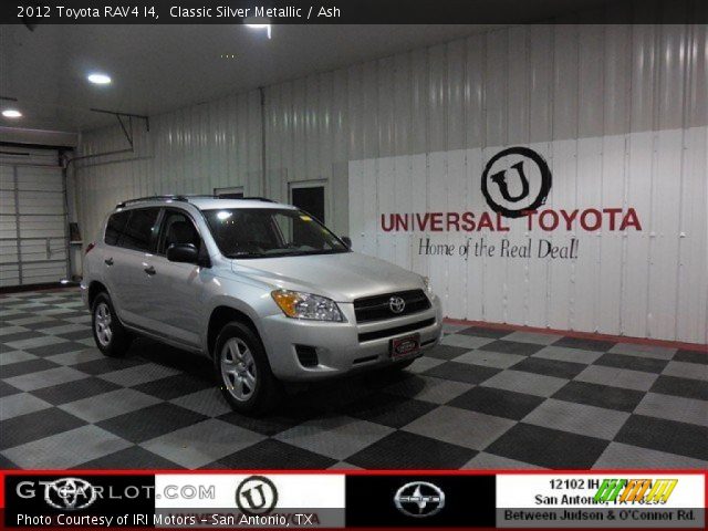 2012 Toyota RAV4 I4 in Classic Silver Metallic