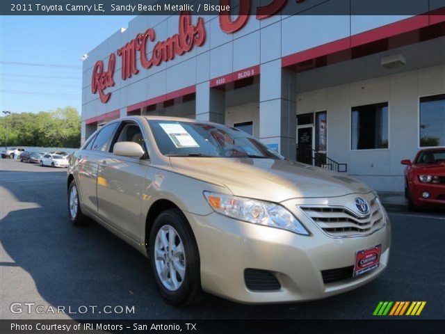2011 Toyota Camry LE in Sandy Beach Metallic