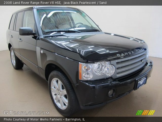 2008 Land Rover Range Rover V8 HSE in Java Black Pearlescent