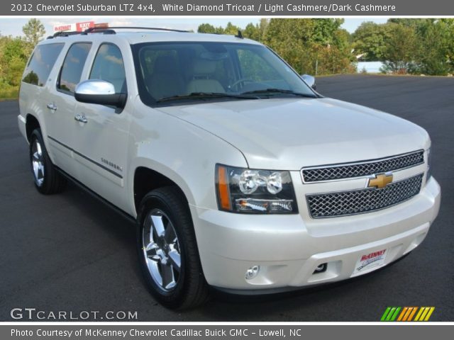 2012 Chevrolet Suburban LTZ 4x4 in White Diamond Tricoat