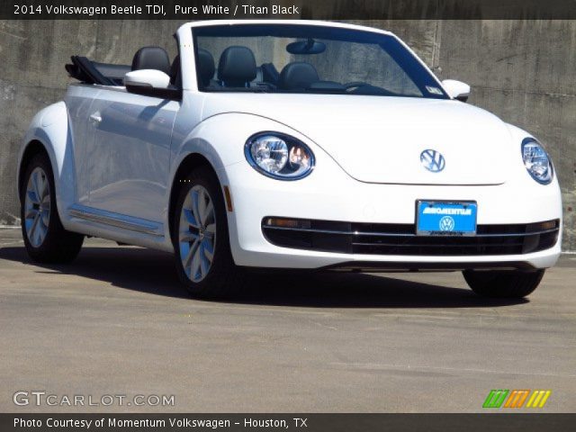 2014 Volkswagen Beetle TDI in Pure White