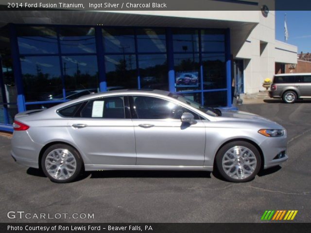 2014 Ford Fusion Titanium in Ingot Silver