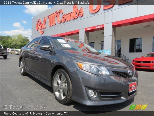 2012 Toyota Camry SE V6 in Magnetic Gray Metallic