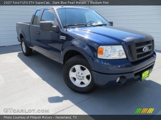 2007 Ford F150 STX SuperCab in Dark Blue Pearl Metallic