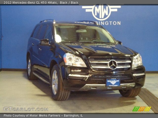 2012 Mercedes-Benz GL 450 4Matic in Black