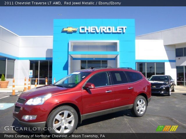 2011 Chevrolet Traverse LT AWD in Red Jewel Metallic