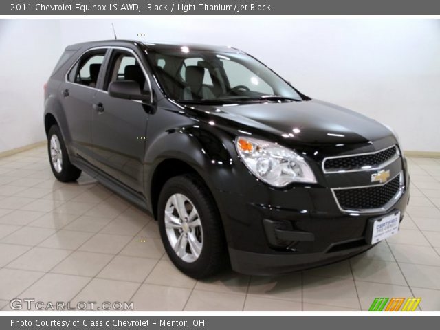 2011 Chevrolet Equinox LS AWD in Black