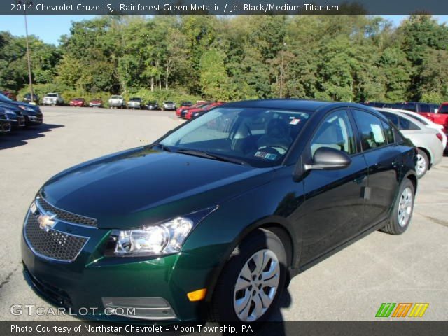 2014 Chevrolet Cruze LS in Rainforest Green Metallic