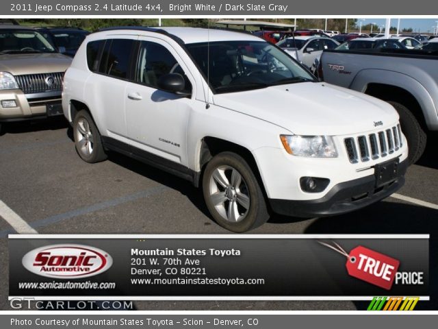 2011 Jeep Compass 2.4 Latitude 4x4 in Bright White