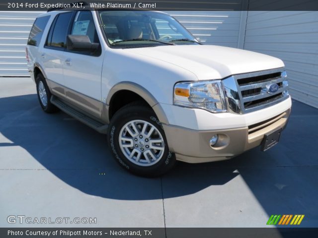 2014 Ford Expedition XLT in White Platinum