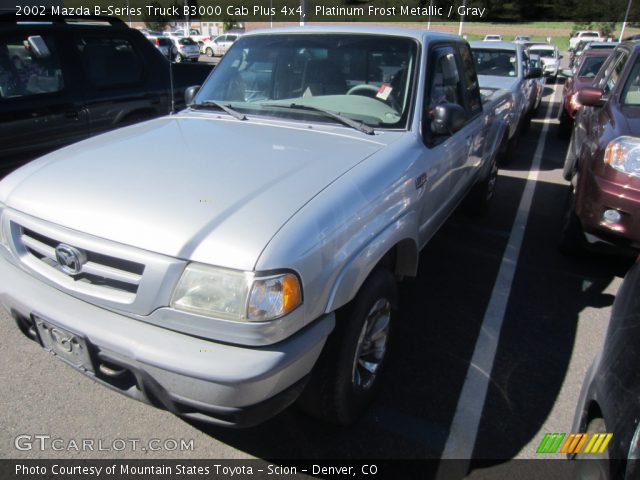 2002 Mazda B-Series Truck B3000 Cab Plus 4x4 in Platinum Frost Metallic