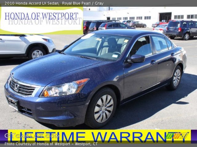 2010 Honda Accord LX Sedan in Royal Blue Pearl