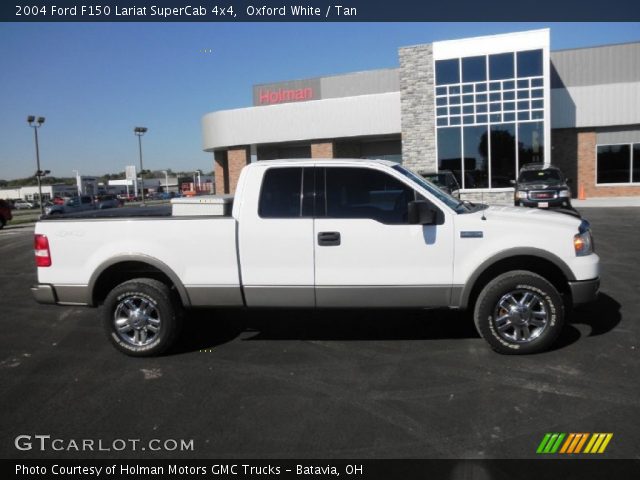 2004 Ford F150 Lariat SuperCab 4x4 in Oxford White