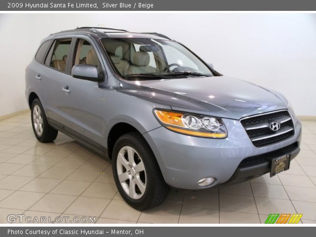 2009 Hyundai Santa Fe Limited in Silver Blue