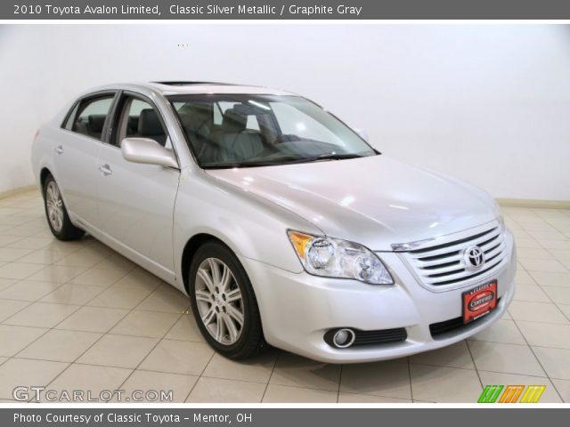 2010 Toyota Avalon Limited in Classic Silver Metallic