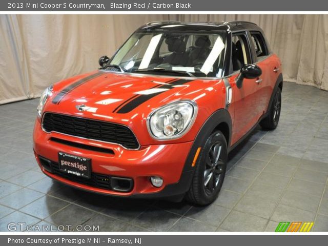 2013 Mini Cooper S Countryman in Blazing Red