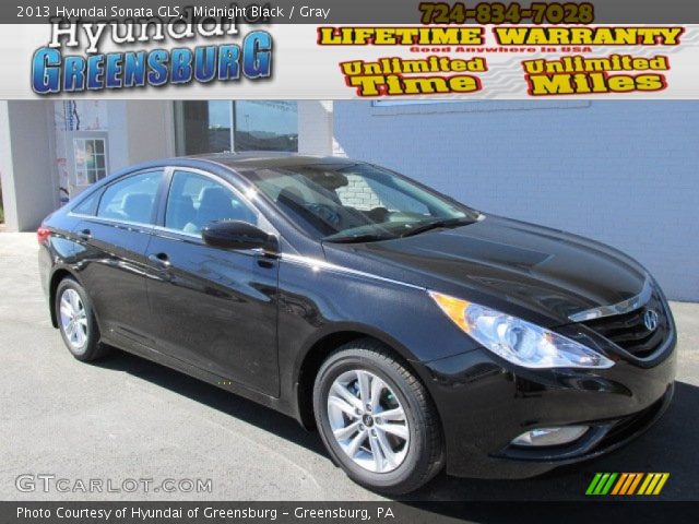 2013 Hyundai Sonata GLS in Midnight Black
