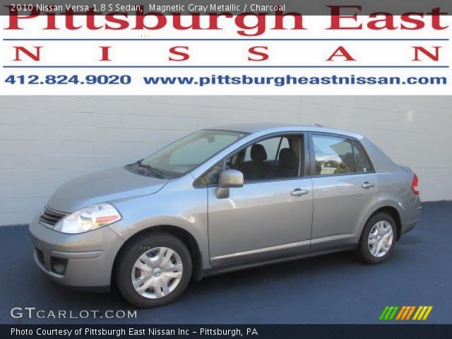 2010 Nissan Versa 1.8 S Sedan in Magnetic Gray Metallic