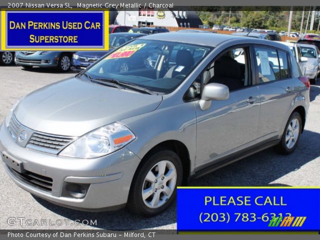 2007 Nissan Versa SL in Magnetic Grey Metallic