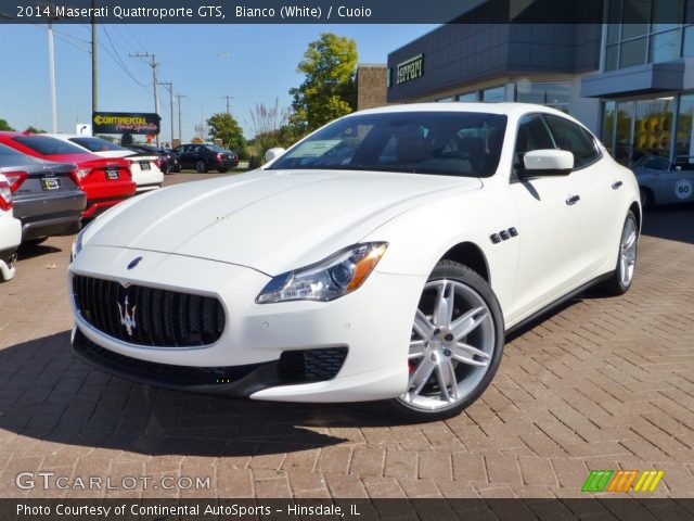 2014 Maserati Quattroporte GTS in Bianco (White)