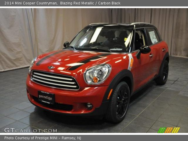 2014 Mini Cooper Countryman in Blazing Red Metallic