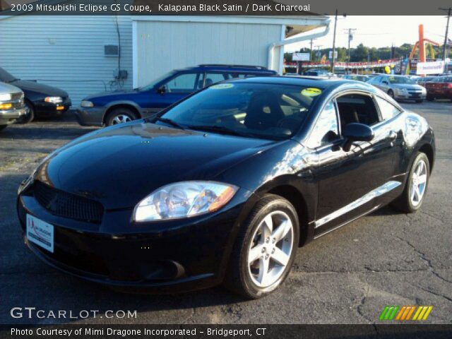 2009 Mitsubishi Eclipse GS Coupe in Kalapana Black Satin