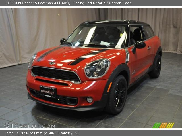 2014 Mini Cooper S Paceman All4 AWD in Blazing Red Metallic