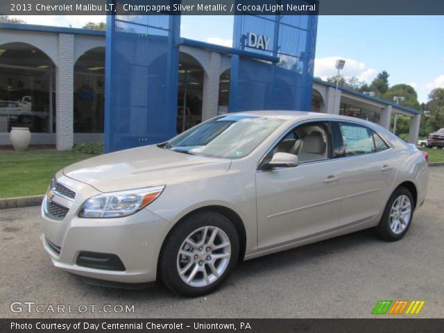 2013 Chevrolet Malibu LT in Champagne Silver Metallic