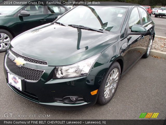 2014 Chevrolet Cruze Eco in Rainforest Green Metallic