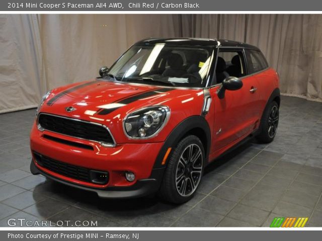 2014 Mini Cooper S Paceman All4 AWD in Chili Red
