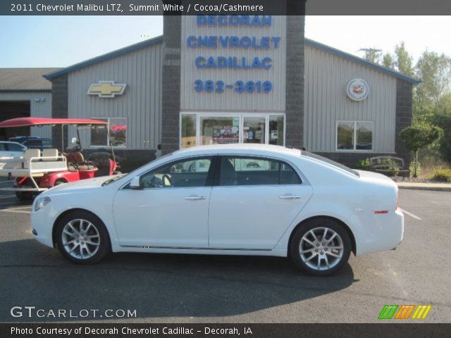 2011 Chevrolet Malibu LTZ in Summit White