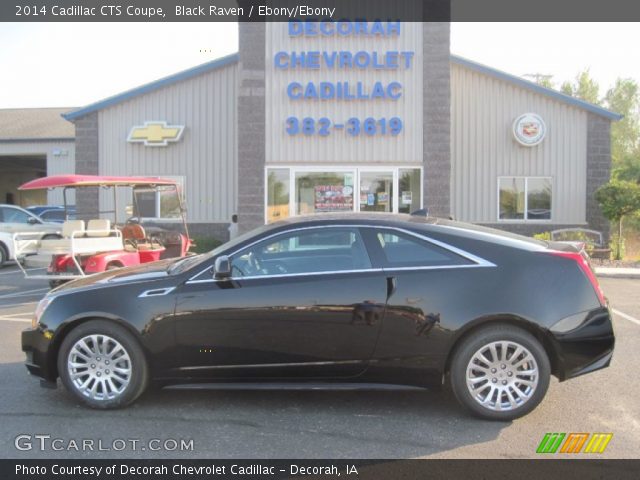 2014 Cadillac CTS Coupe in Black Raven