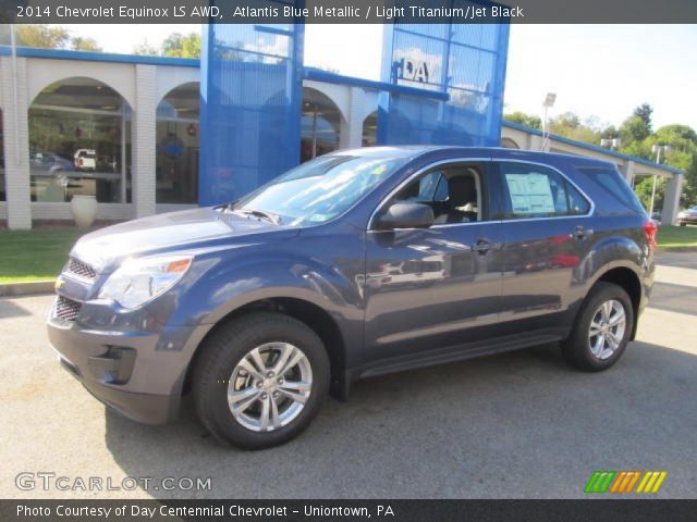 2014 Chevrolet Equinox LS AWD in Atlantis Blue Metallic